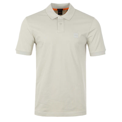 BOSS Passenger Polo Shirt in Light Beige