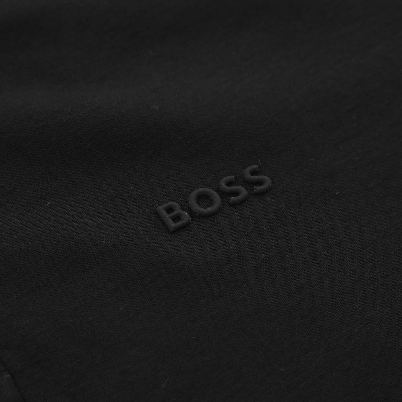 BOSS Paule Polo Shirt in Black Logo