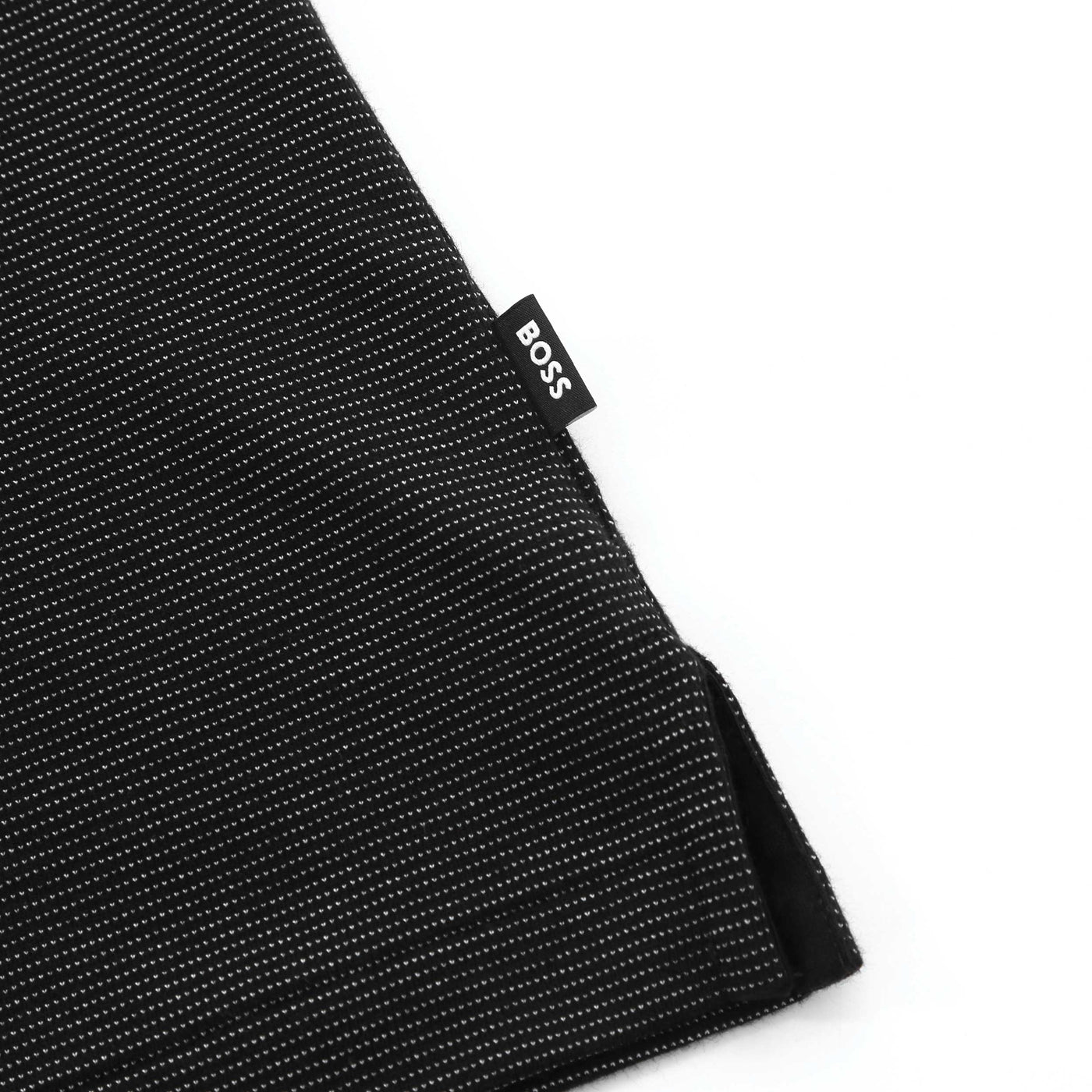 BOSS Penrose 44 Polo Shirt in Black logo