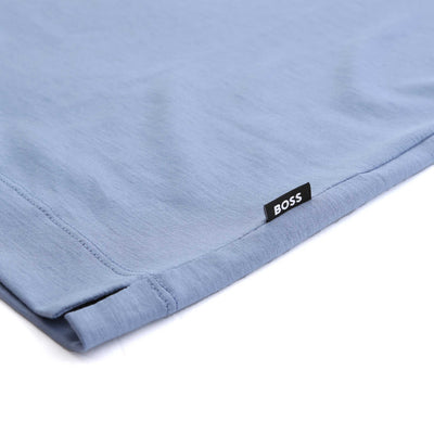 BOSS Press 50 Polo Shirt in Sky Blue Logo Tab