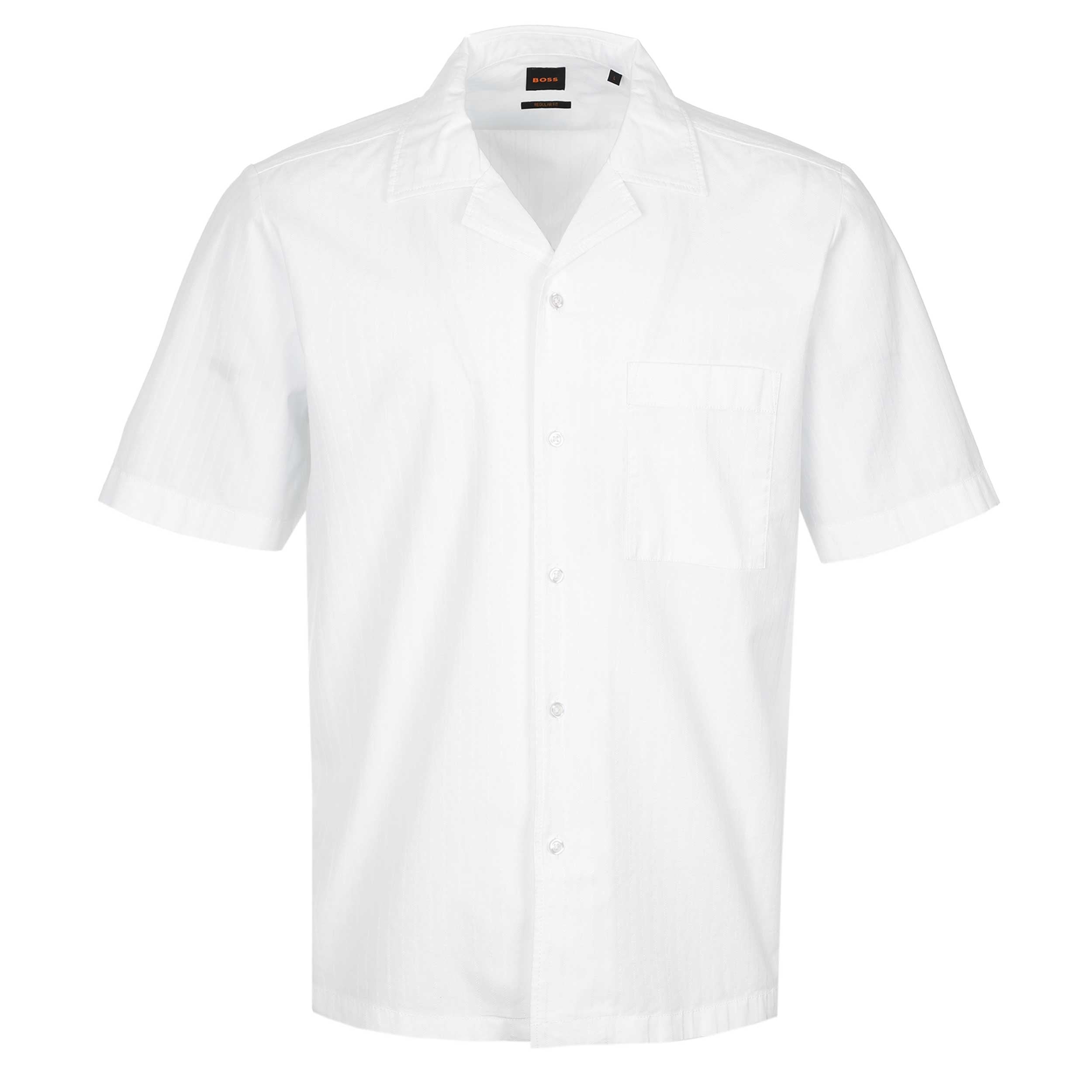 BOSS Rayer M SS Shirt in White