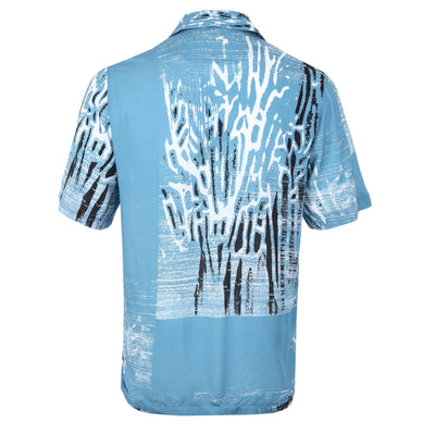 BOSS Rayer SS Shirt in Sky Blue Back