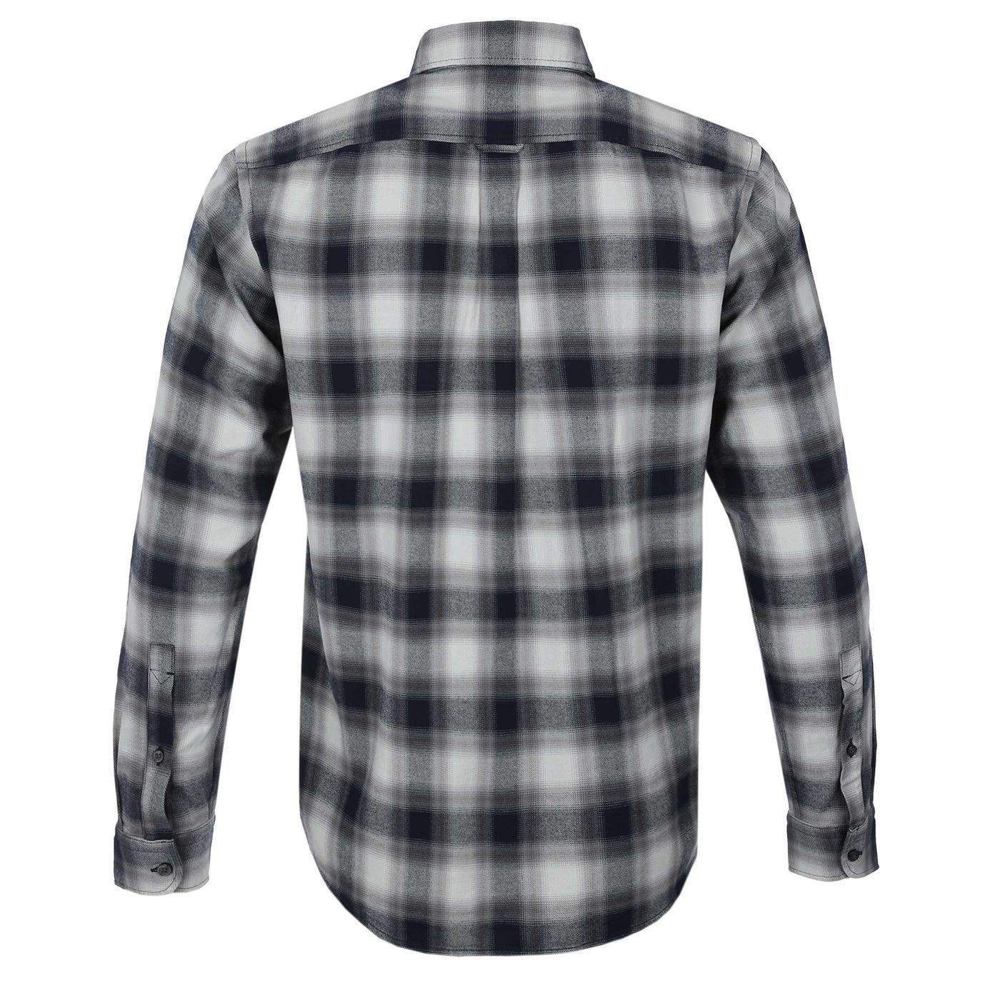BOSS Rickert M Shirt in Blue Grey Check Back