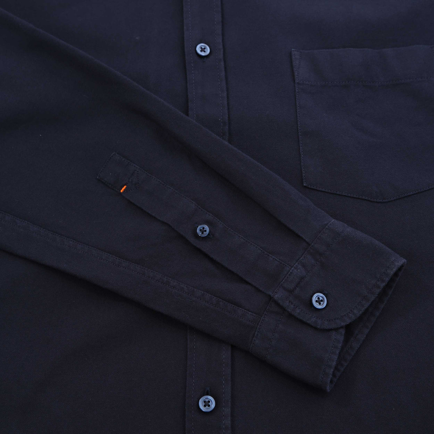 BOSS Rickert M Shirt in Dark Blue Cuff