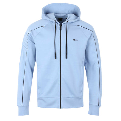 BOSS Saggy 1 Hoodie Sweat Top in Sky Blue