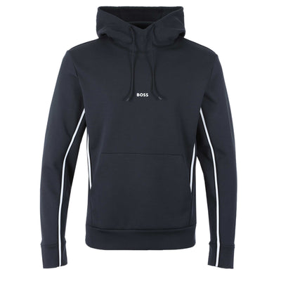 BOSS Soody 1 Hooded Sweat Top in Navy