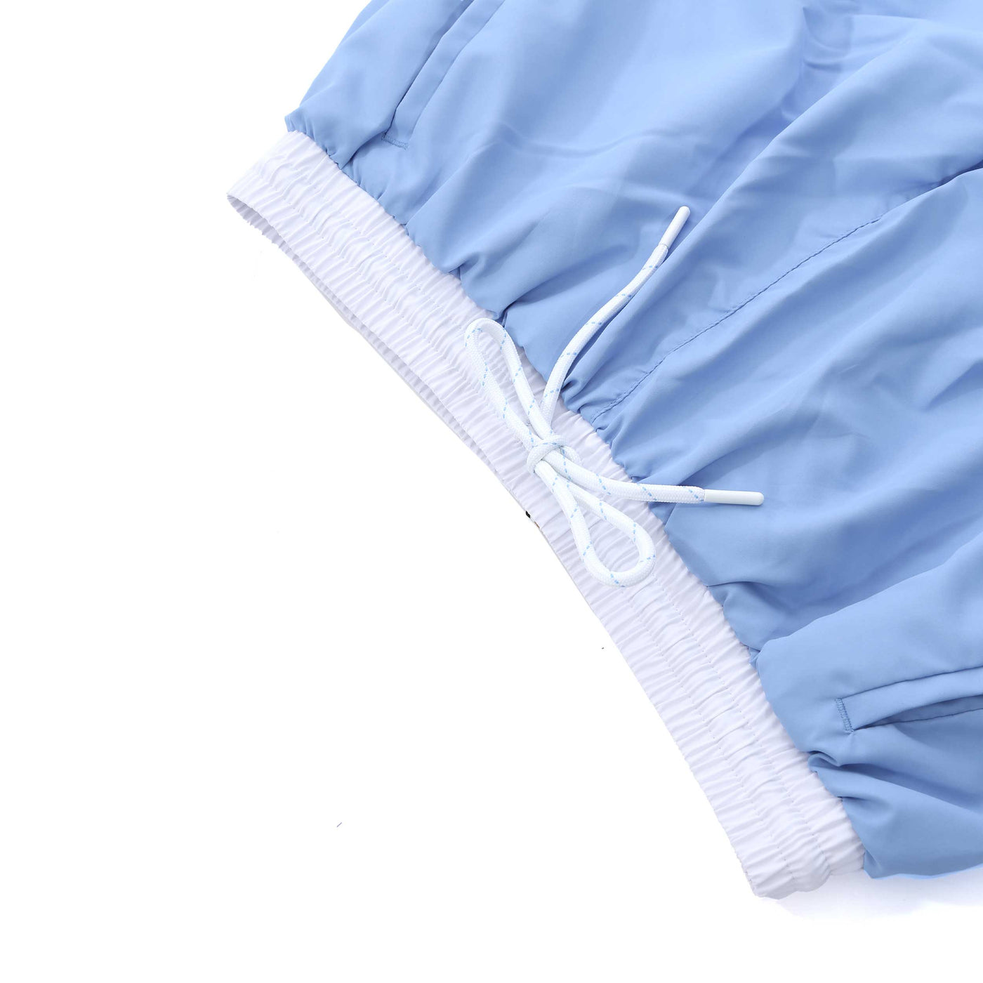 BOSS Starfish Swim Short in Sky Blue Drawstring