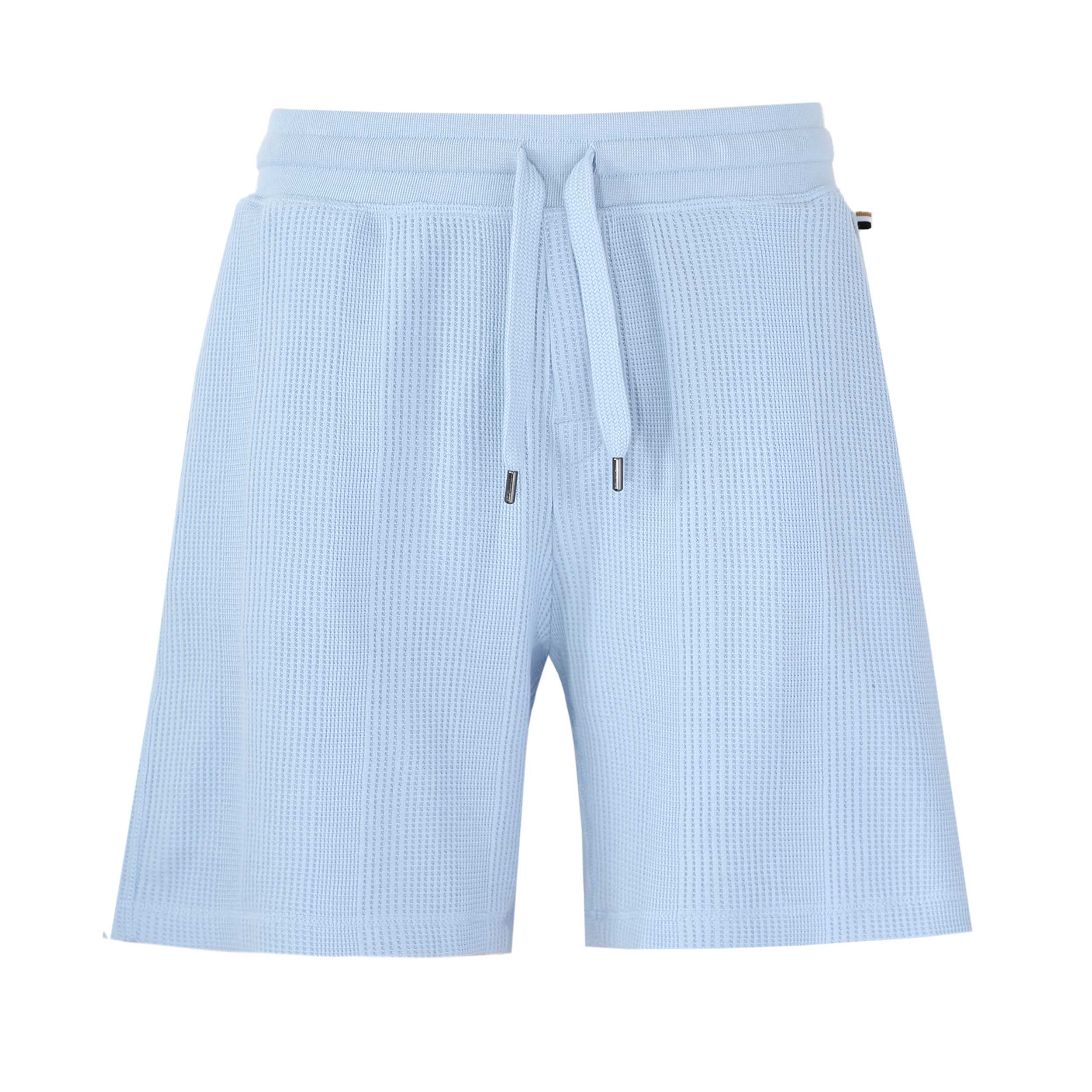 BOSS Structure Shorts Short in Light Pastel Blue