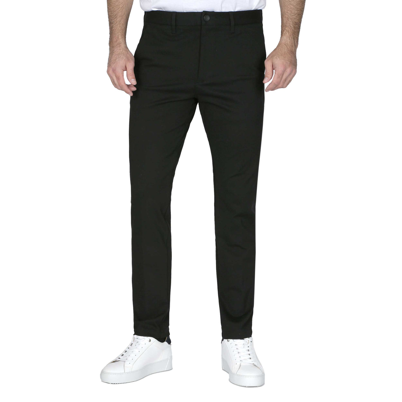 BOSS T Commuter Slim J Trouser in Black