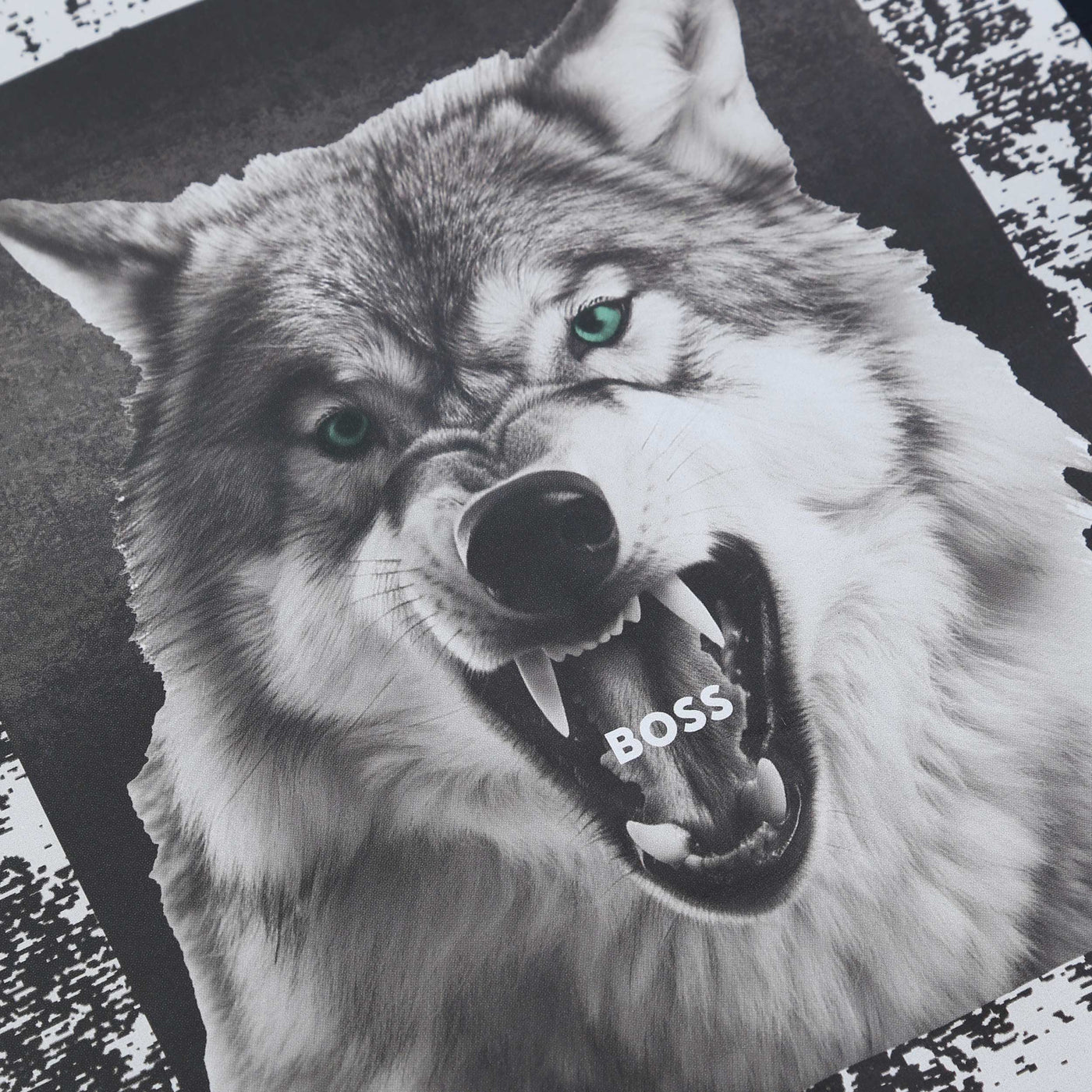 BOSS TE Lupo in Dark Blue logo