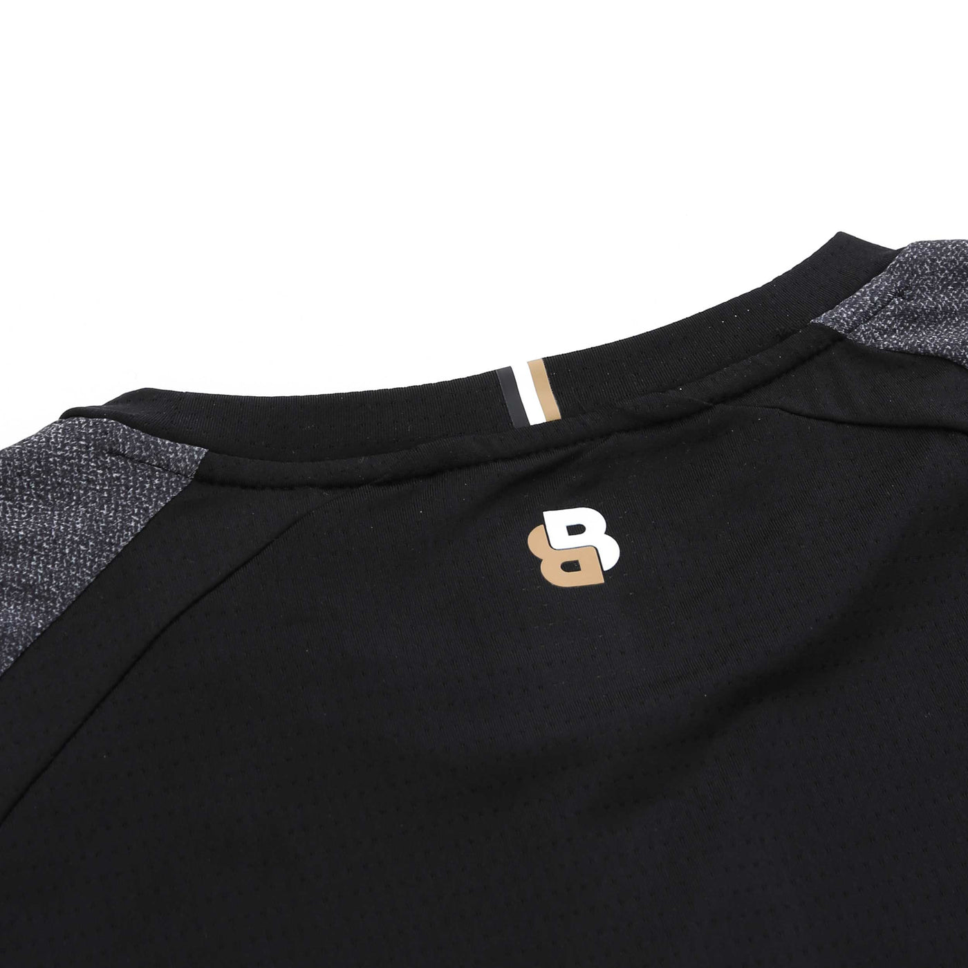 BOSS TS TOC Matchball T Shirt in Black Nape Logo