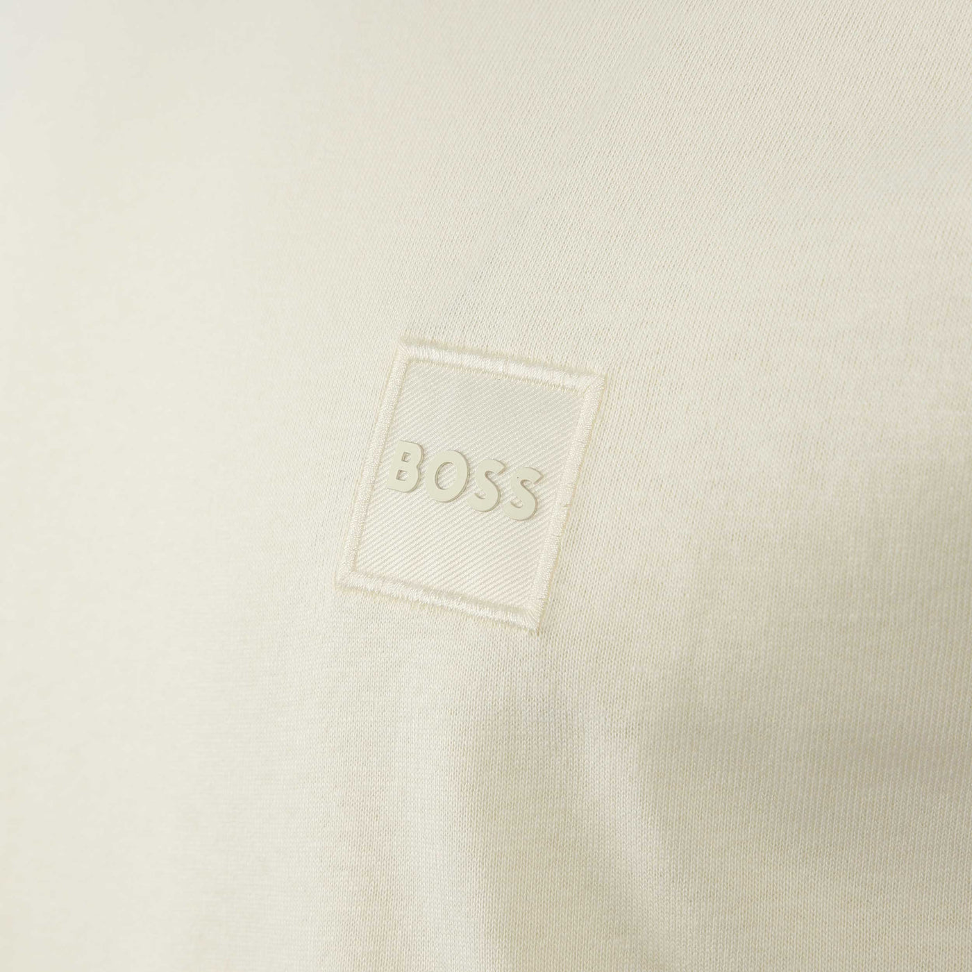 BOSS Tales T-Shirt in Light Beige Logo