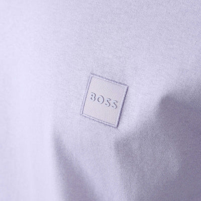 BOSS Tales T-Shirt in Lilac Logo