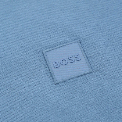 BOSS Tales T-Shirt in Pastel Blue Logo