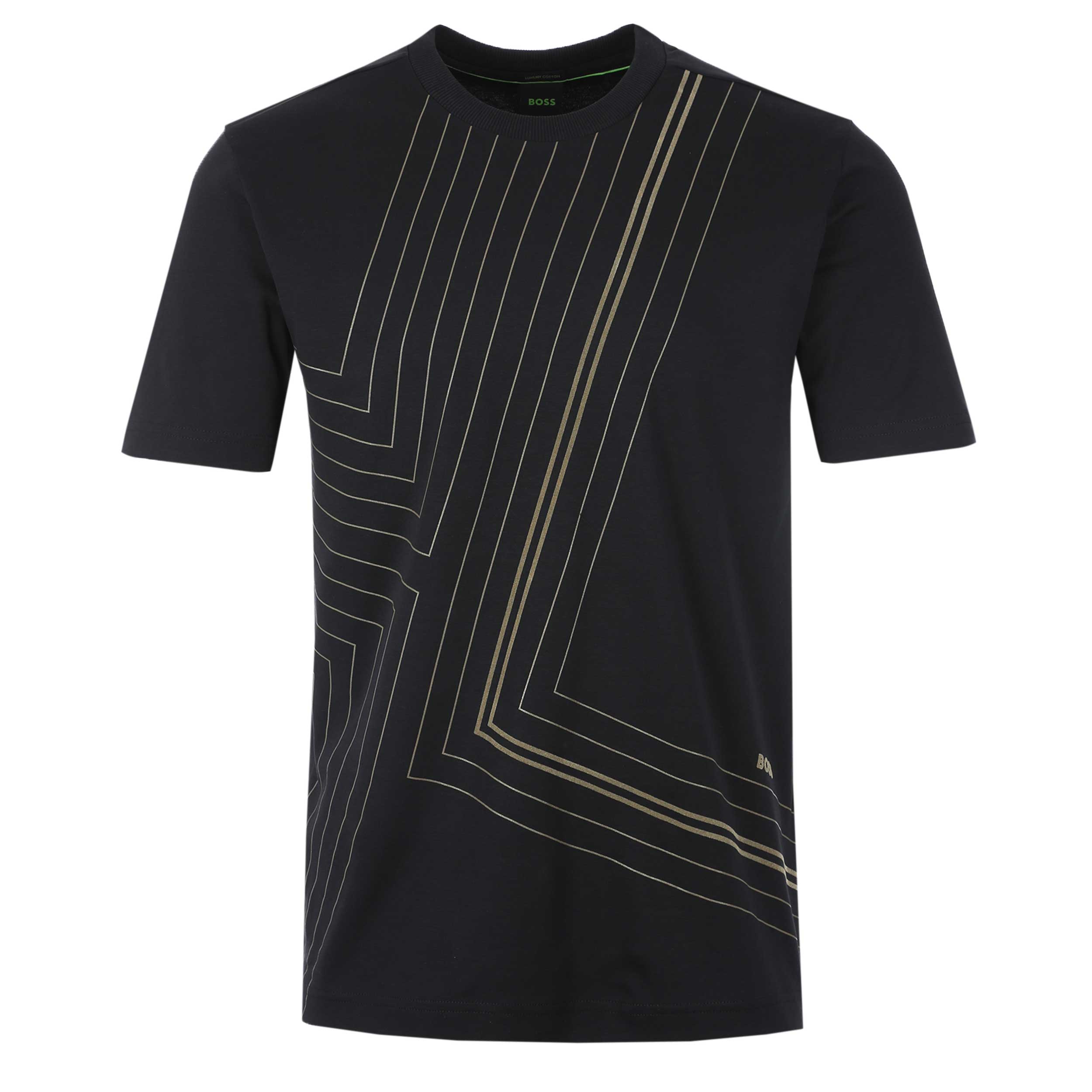 BOSS Tee 7 T Shirt in Black