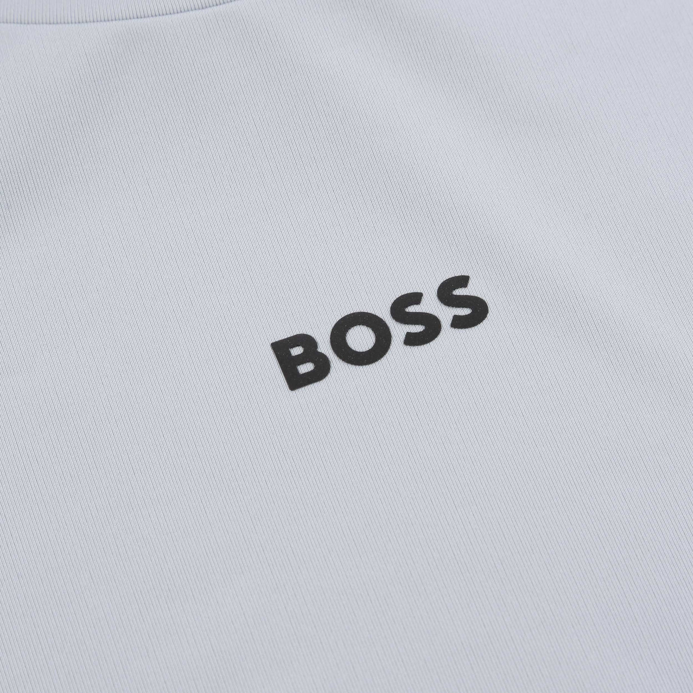 BOSS Tee Active 1 T Shirt in Light Grey Logo