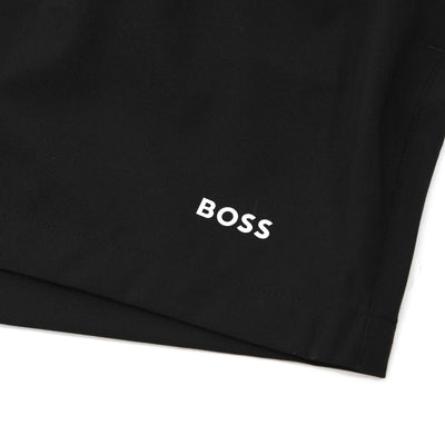 BOSS Tio Swim Short in Black Logo