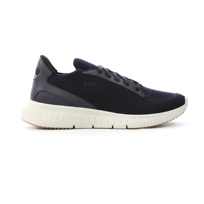 BOSS Titanis Slon knwal Trainer in Dark Blue