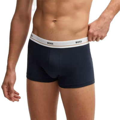 BOSS Trunk 5P Essential Underwear in Multi Colours Model3