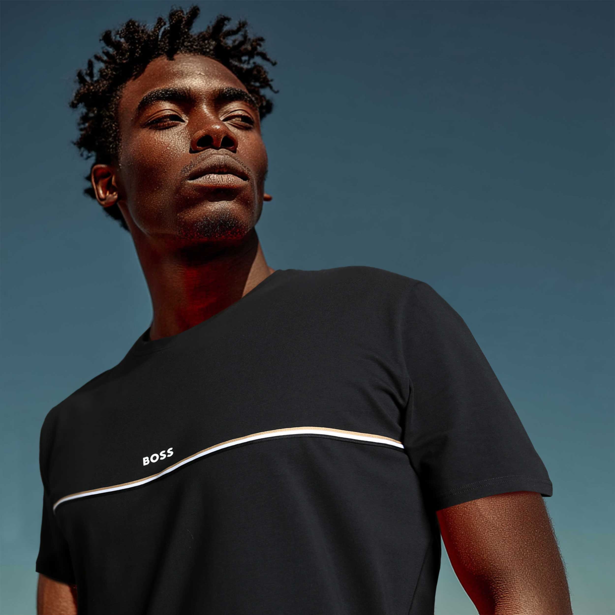 BOSS Unique T-Shirt in Black