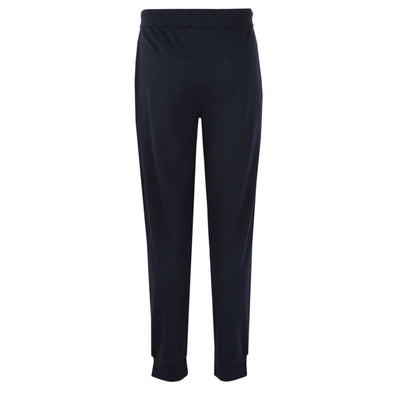 BOSS Waffle Pants Cuff in Dark Blue Back