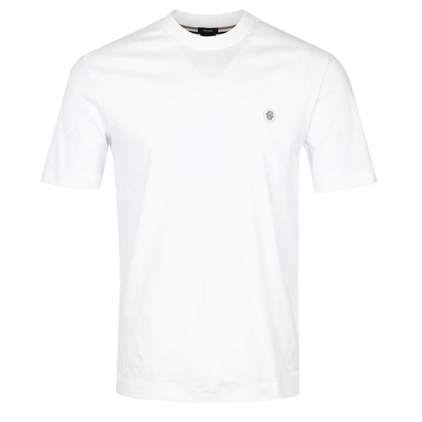 BOSS C Taut 01 T Shirt in White Front