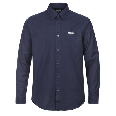 Barbour Kinetic Oxford Shirt in Night Sky