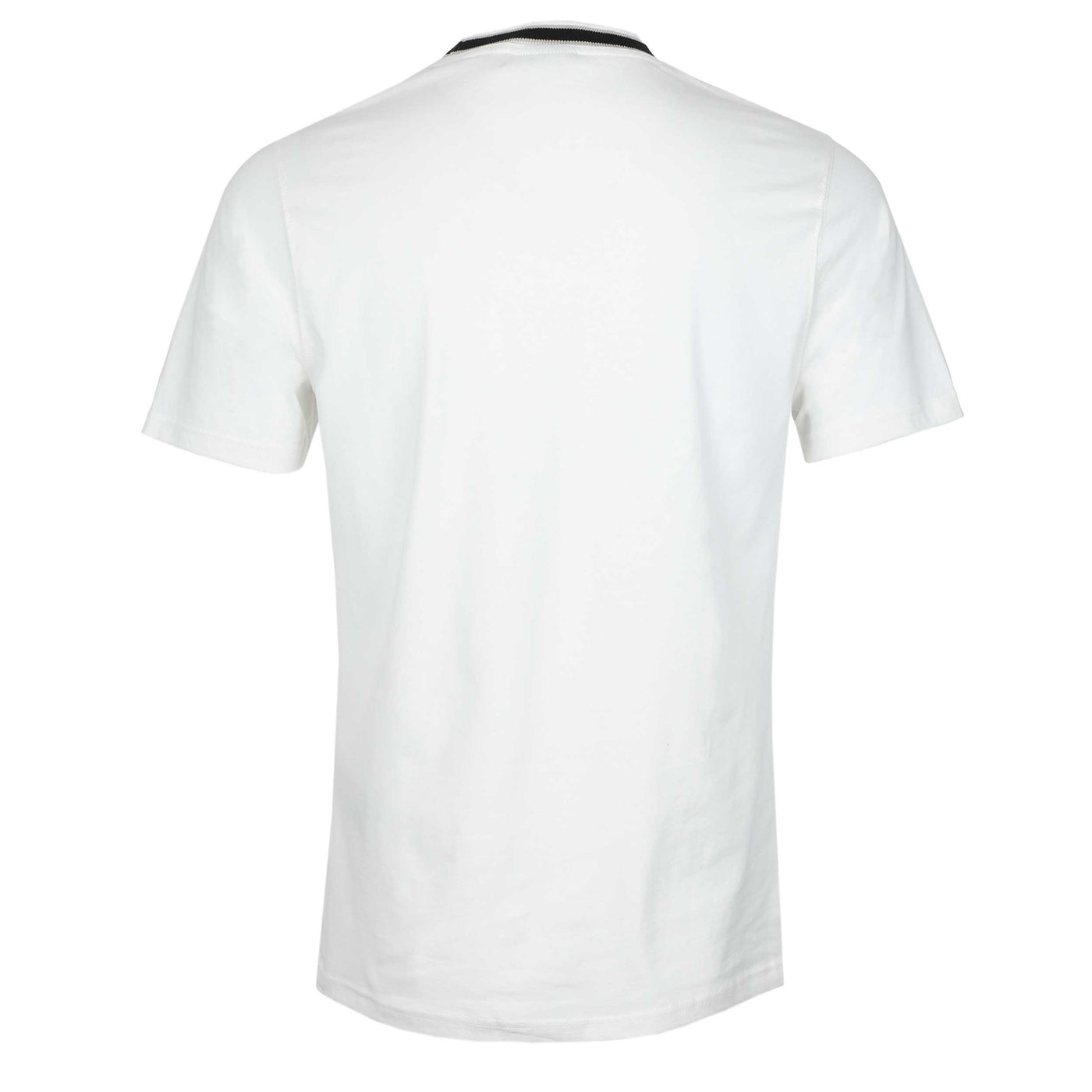 Barbour Luca Tipping Detail T Shirt in Whisper White Back