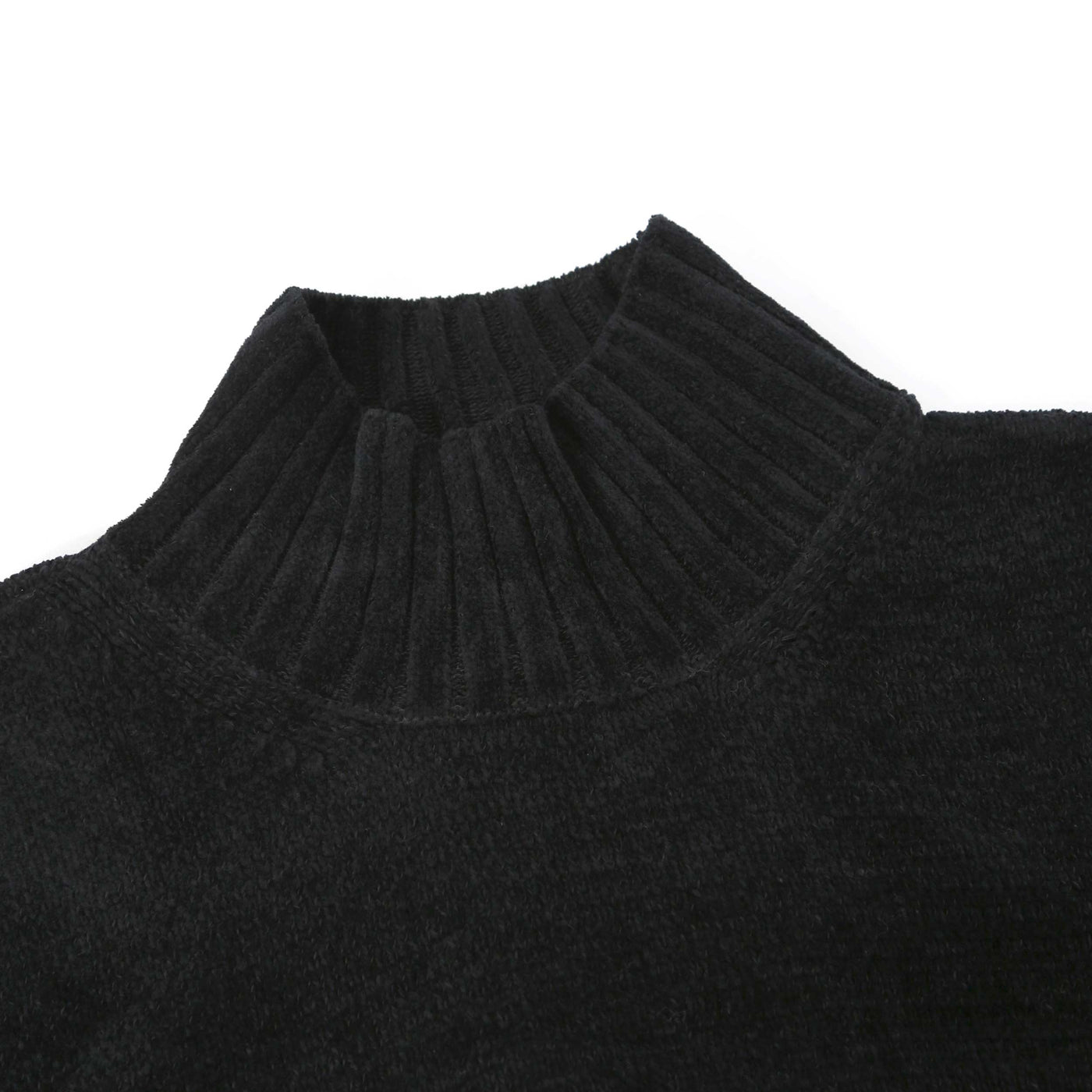 Barbour Milla Knitted Ladies Knitwear in Black Neck