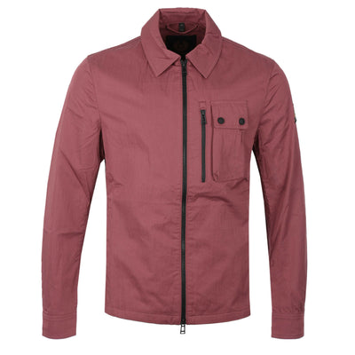 Belstaff Rail Overshirt in Mulberry