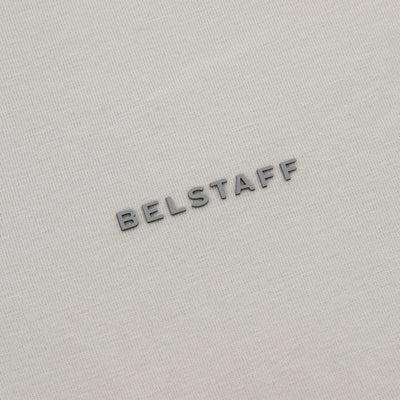 Belstaff Alloy Polo Shirt in Stone Beige Logo