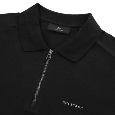 Belstaff Alloy Polo Shirt in Black Collar