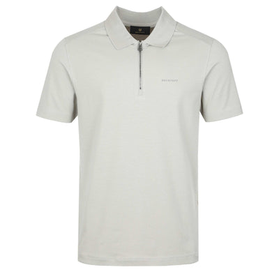 Belstaff Alloy Polo Shirt in Cement Grey