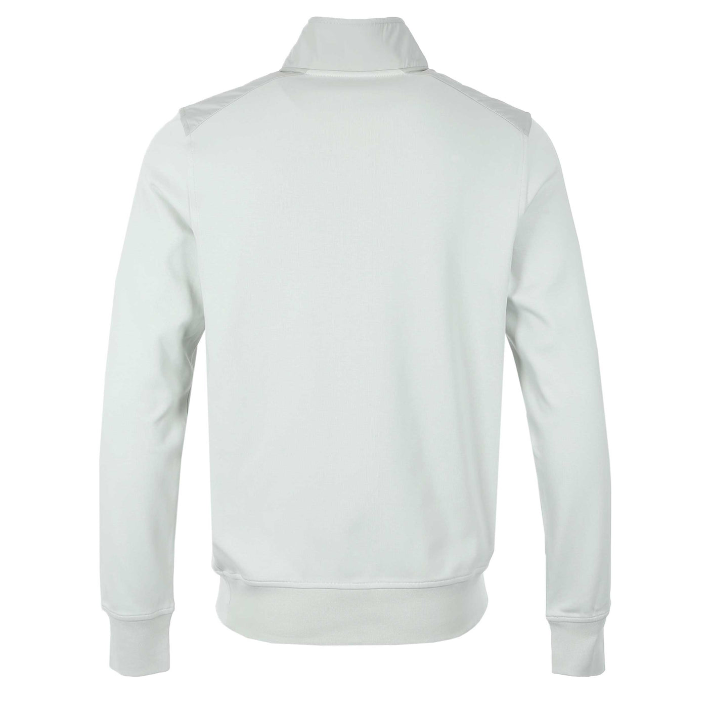 Belstaff Alloy Quarter Zip Sweat Top in Mercury Back