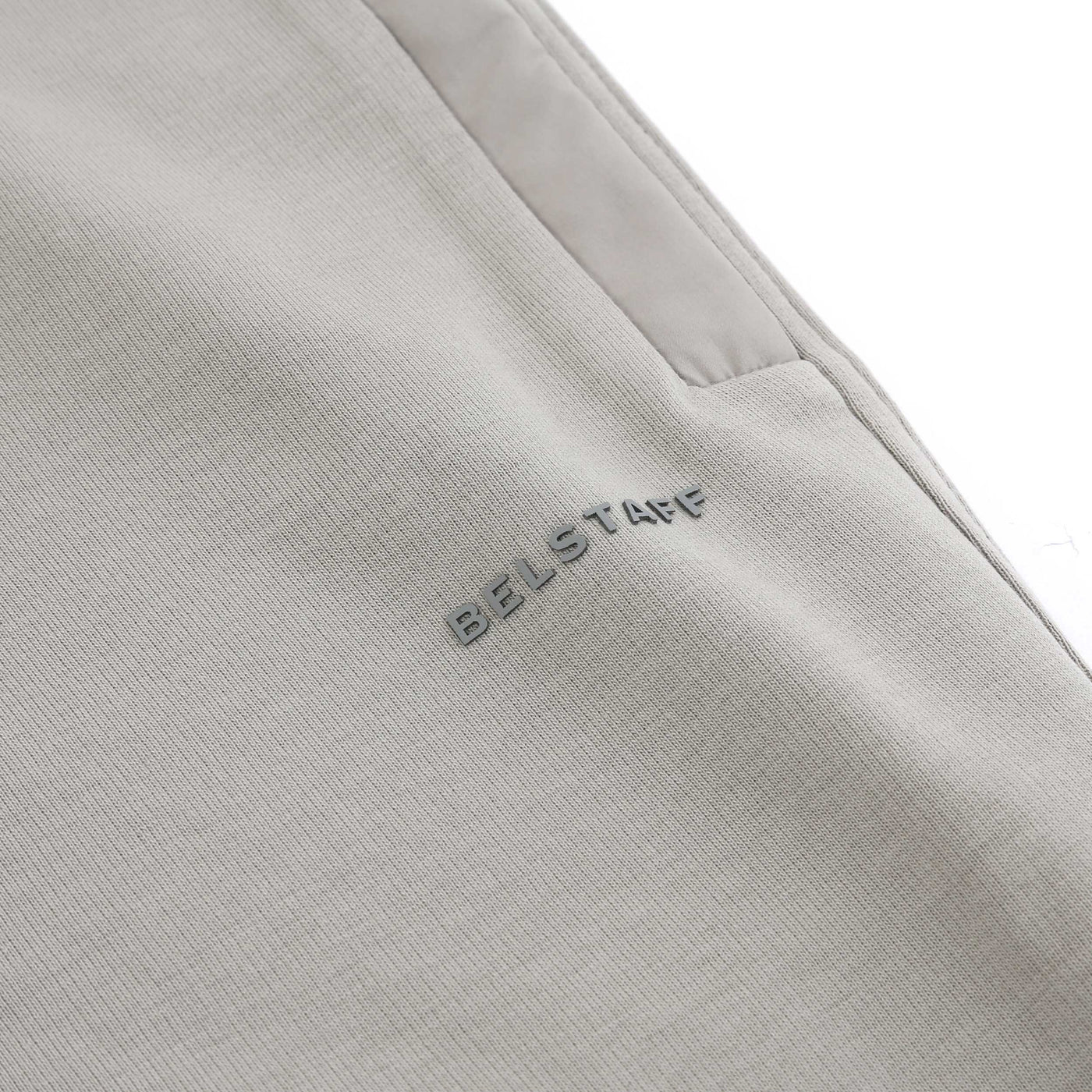 Belstaff Alloy Sweatpants in Cement Grey Logo