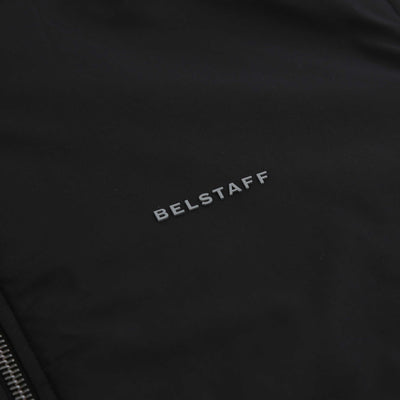 Belstaff Alloy Zip Thru Hoody Sweat Top in Black Logo