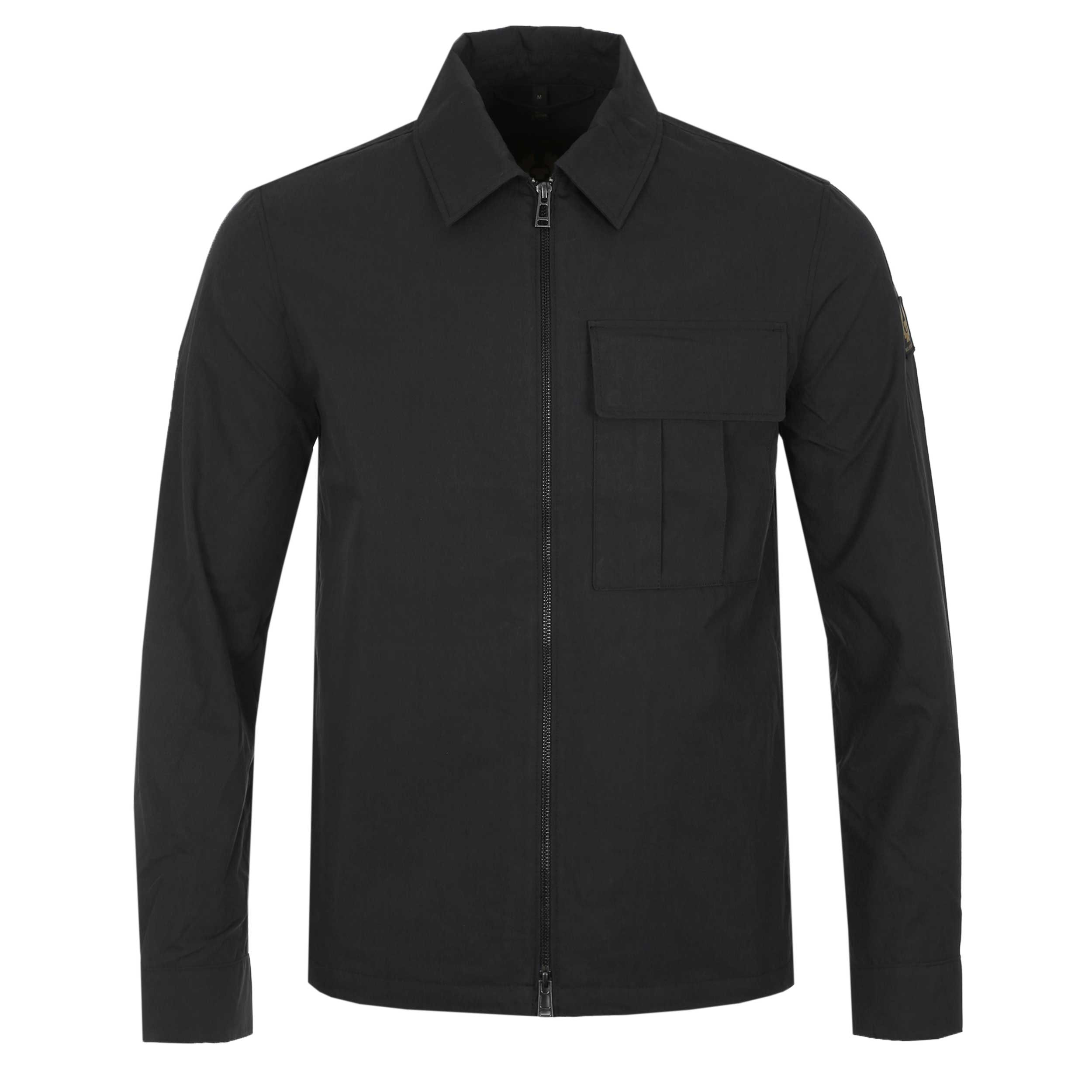 Belstaff Cargo Overshirt in Black