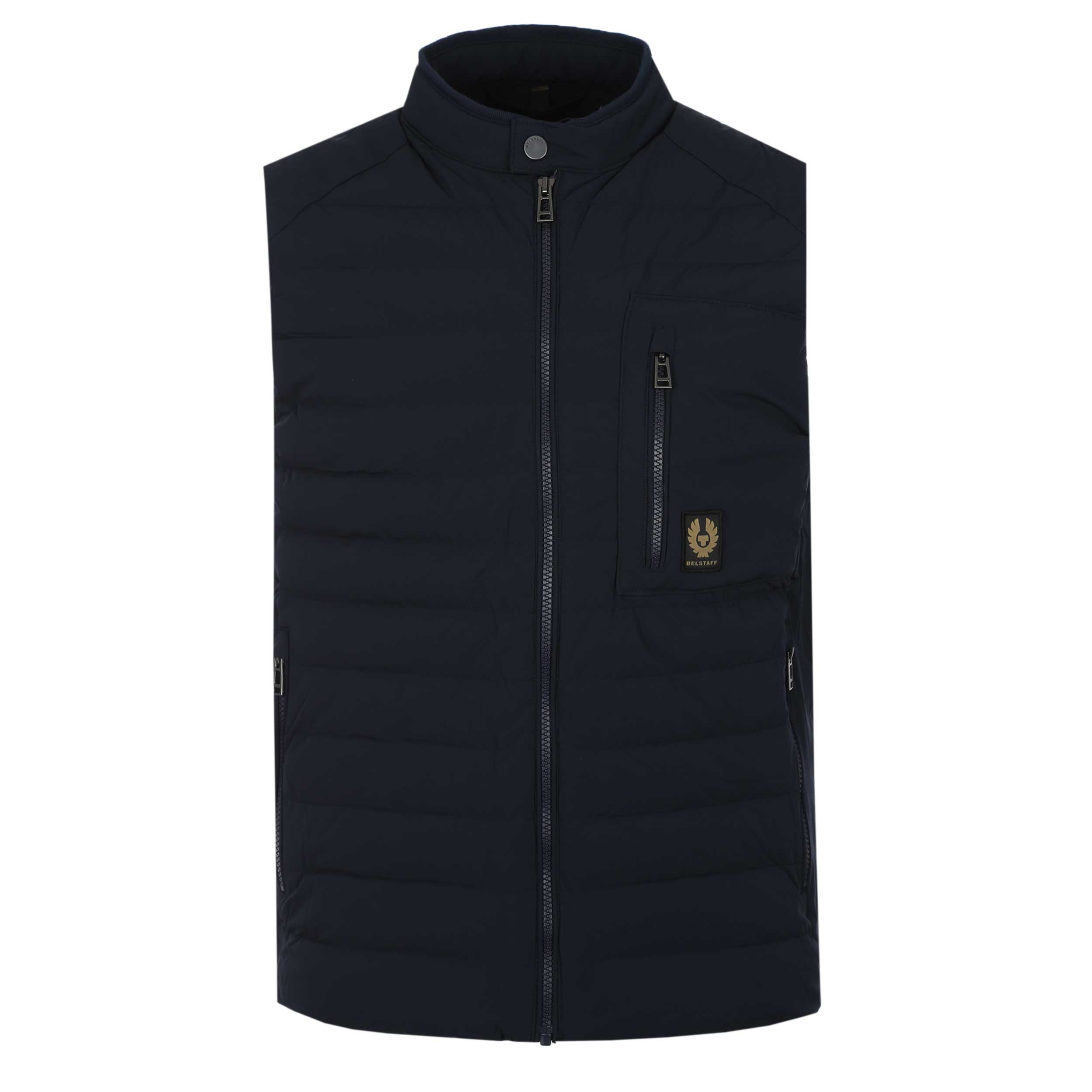 Belstaff Chassis Gilet in Dark Ink