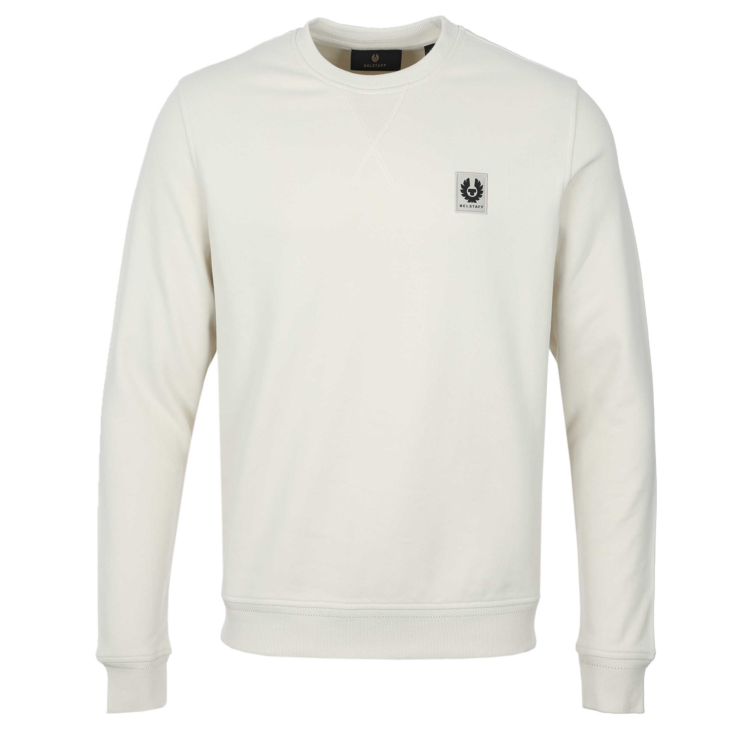 Belstaff Classic Sweat Top in Silver Birch