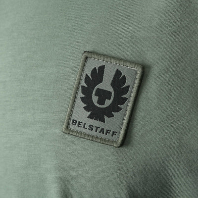 Belstaff Classic T-Shirt in Sage Green Logo