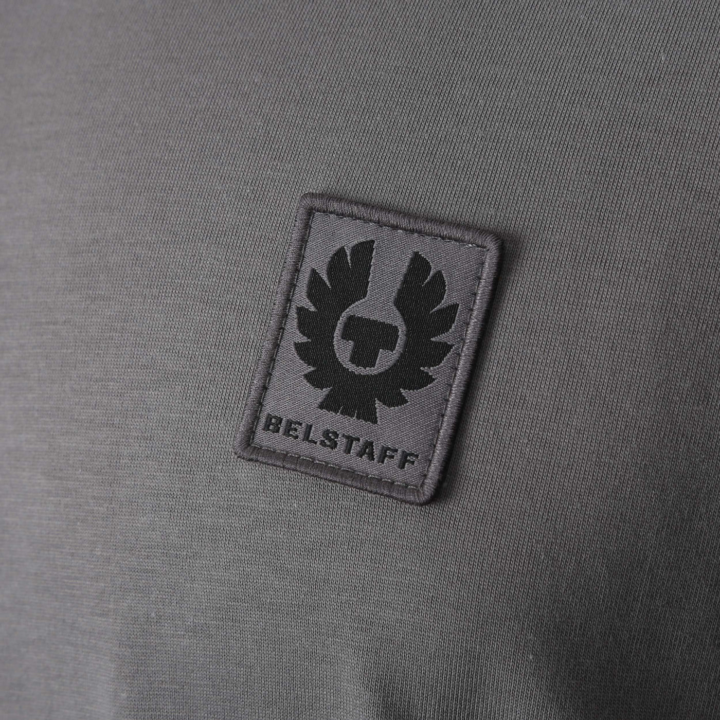 Belstaff Classic T-Shirt in Tornado Grey Logo