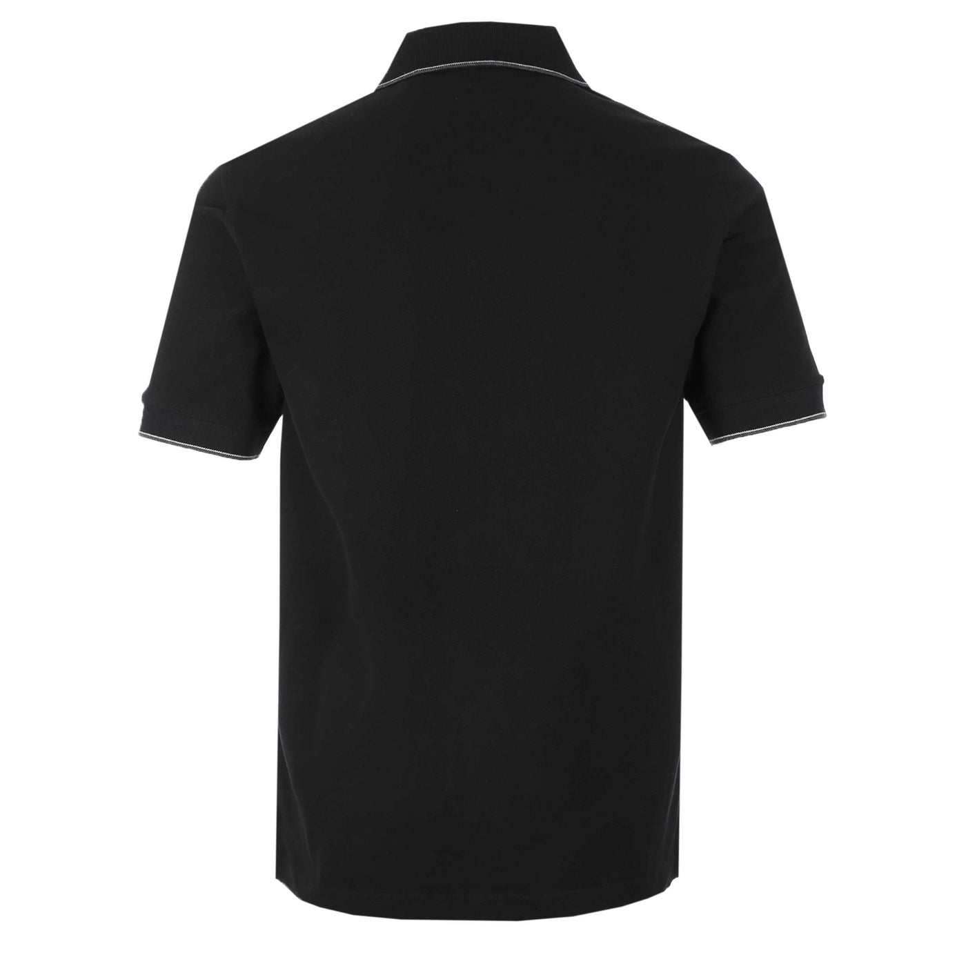 Belstaff Double Tipped Polo Shirt in Black Back