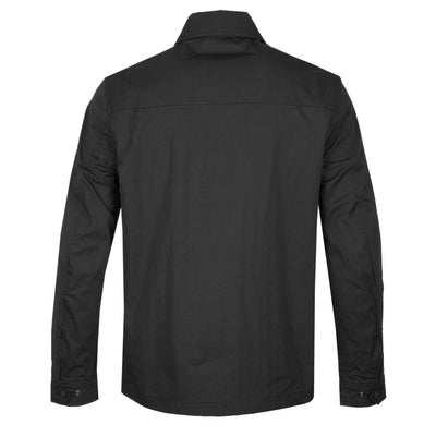 Belstaff Drome Overshirt in Black Back