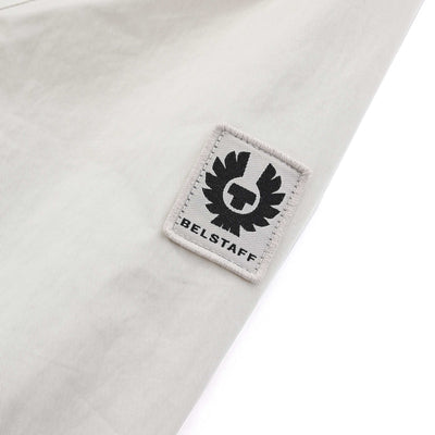 Belstaff Drome Overshirt in Stone Beige Logo