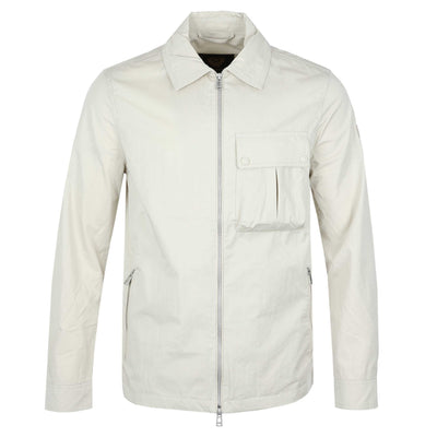Belstaff Drome Overshirt in Stone Beige