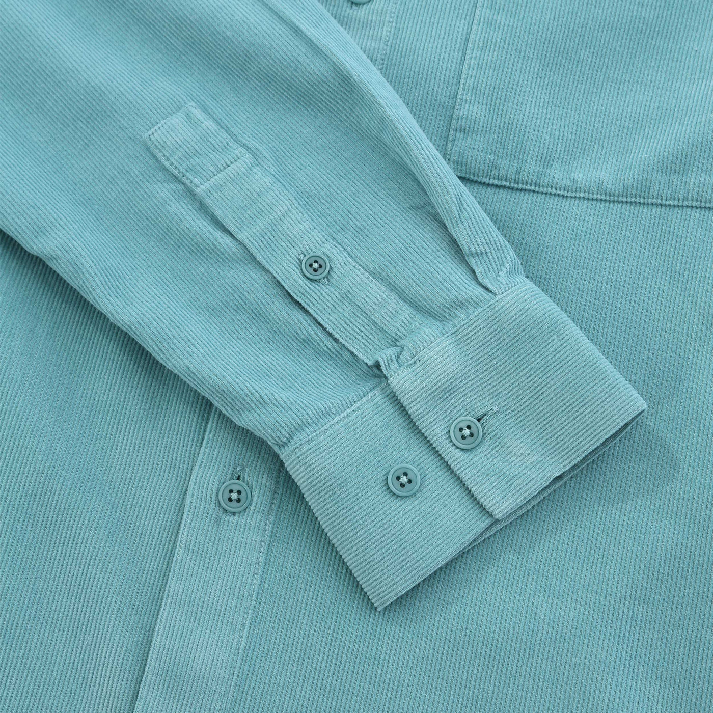 Belstaff Foundry Shirt in Oil Blue Cuff