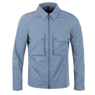 Belstaff Hedger Overshirt in Blue Flint