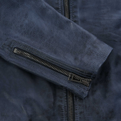 Belstaff Outlaw Jacket in Insignia Blue Sleeve