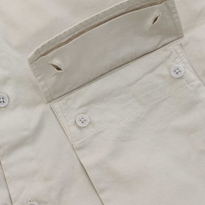 Belstaff Scale SS Shirt in Stone Beige Detail