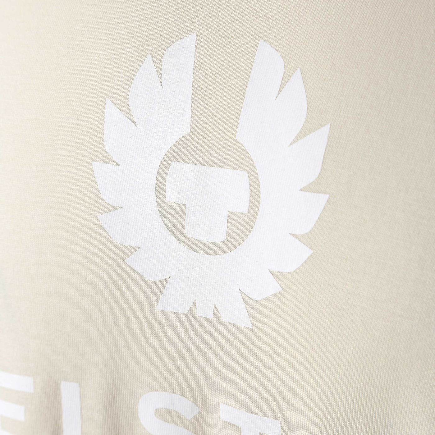 Belstaff Signature T Shirt in Moonbeam Logo